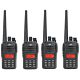 Zestaw 4 przenośnych stacji radiowych PNI PMR R18, 446 MHz, 0,5 W, 128 kanałów, 16 PMR i 50 tonów CTCSS i 104 DCS, radio FM, prog