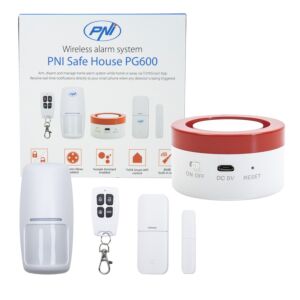 Bezprzewodowy system alarmowy PNI Safe House PG600